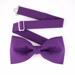 Ensfarvet butterfly i aubergine